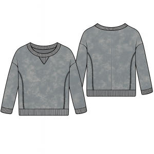 Fashion sewing patterns for LADIES Sweatshirt Sweatshirt 7172